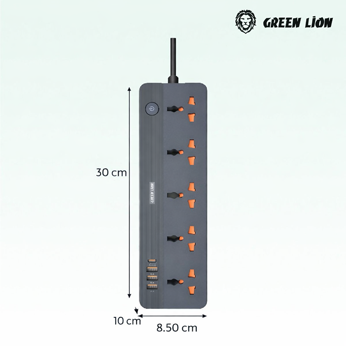 Wall-mounted power socket with multiple electrical plug sockets for safe, convenient home use Qatar