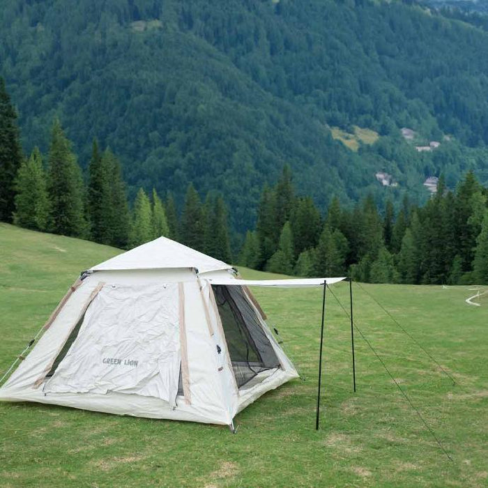 Green Lion GT Camping Tent with Ventilated Mesh, UV Protection, Waterproof Wind Resistance Light Weight
