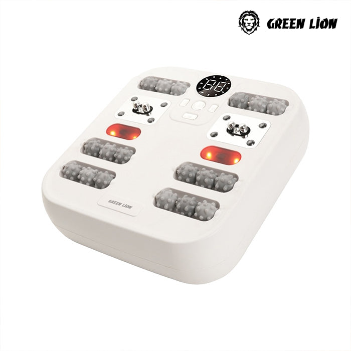 Green Lion Intelligent Foot Massager—perfect after a long day at work or the gym