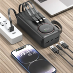 Green Lion Power Pulse 30000mAh Power Bank, PD 22.5W, Portable Digital Display