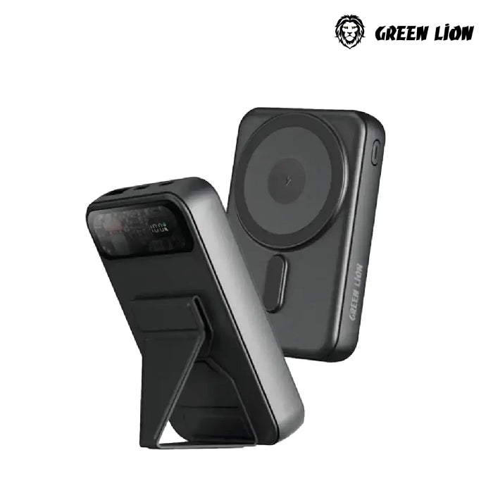 Green Lion Prague 10000mAh MagSafe Power Bank - Black
