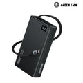 Green Lion Retractable Power Bank 35W 10000mAh offers fast charging with a built-in Type-C cable