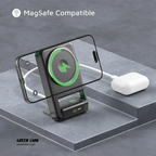 Green Lion Rotex MagSafe 10000mAh Power Bank, iWatch Charging MAgSafe Compatible
