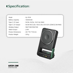 Green Lion Rotex MagSafe 10000mAh Power Bank, iWatch Charging Specifications