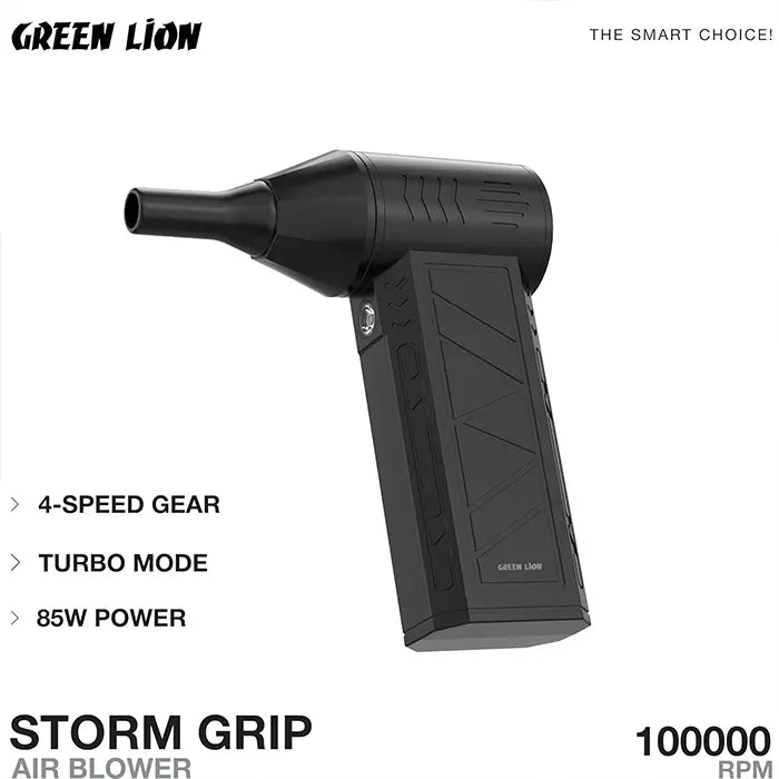 Green Lion Storm Grip air blower high speed portable dust cleaner Homesouq Qatar