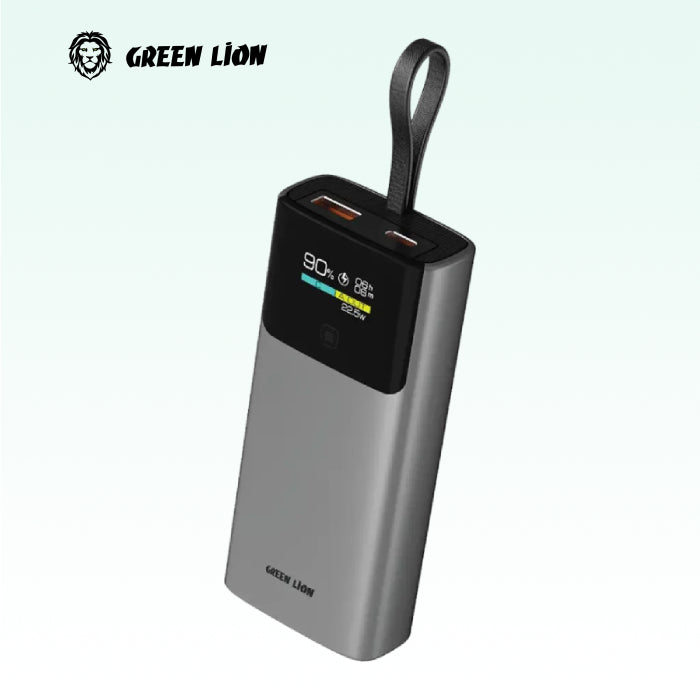 Green Lion Voltix 10000mAh Power Bank offers fast PD20W and 22.5W charging in a slim design
