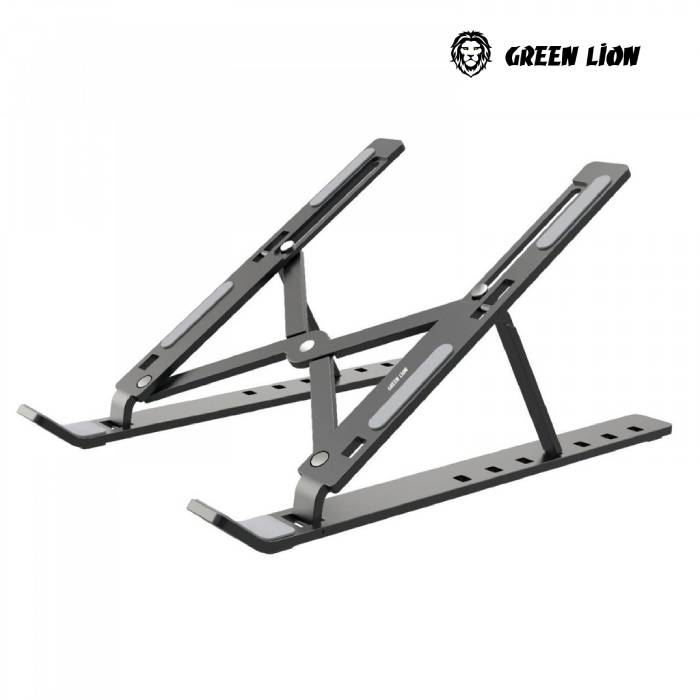 Green Lion X-Foldable Laptop Stand with 7 Adjustable Tilt Levels Homesouq Qatar