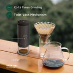 Green Lion bean grinder coffee grinder for smooth grinding, portable coffee grinder – Homesouq Qatar