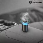 Green Lion fragrance diffuser in car with LED mist aroma humidifier Qatar