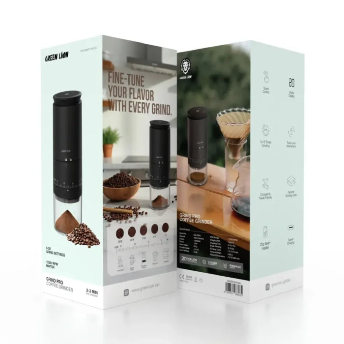 Green Lion handheld coffee grinder bean grinder, portable and easy to use – Homesouq Qatar