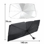 ar windshield umbrella used as a car windshield sun shade umbrella, foldable car windshield umbrella blocking heat Qatar