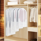 Hanging Clothes Bag Hanging Garment Bags Clear Suit Bag with Full Zipper