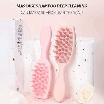 Head Scalp Massager Comb, Hair Washing Brush, Scalp Scrubber For All Hair Types deep cleaning
