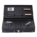 Homesouq Qatar BBQ Grill featuring a convenient grill toaster for versatile outdoor meals