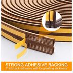 Close-up of adhesive rubber seal weatherstrip with strong backing for long-lasting door insulation Qatar