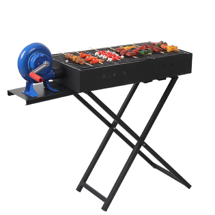 Versatile charcoal barbecue grill perfect for outdoor grilling and camping activities from Homesouq Qatar