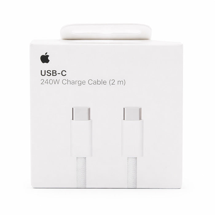 USB C to USB C charging cable showing strong woven exterior and connectors for reliable everyday charging in Qatar