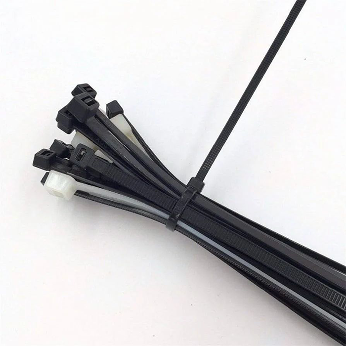 Mixed nylon cable ties bundled together for electrical, automotive, and household applications Qatar