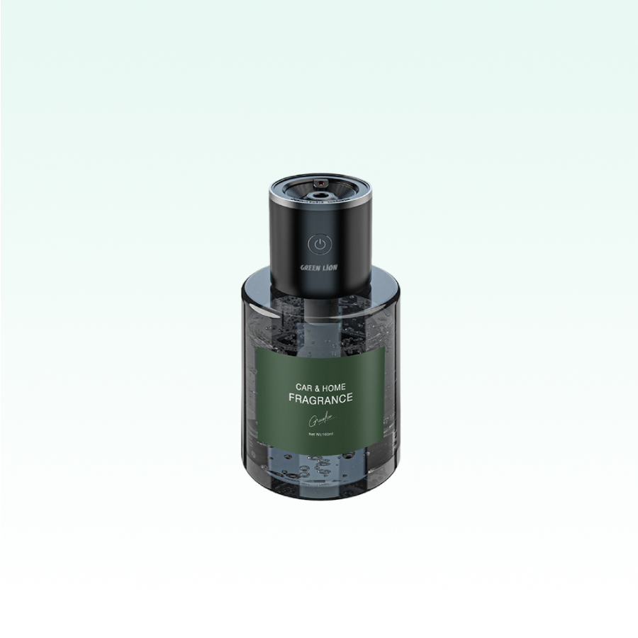Keep your space fresh with the Green Lion Car and Home Fragrance. It features a 160ml capacity