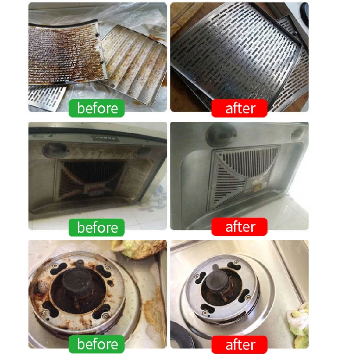 Kitchen Cleaner, Kitchen Cleaning Spray, Grease Remover, Multipurpose Cleaning Spray Transformation
