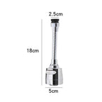 Kitchen Faucet Head 360°Swivel Water Saving 2-Function Spray Head dimensions
