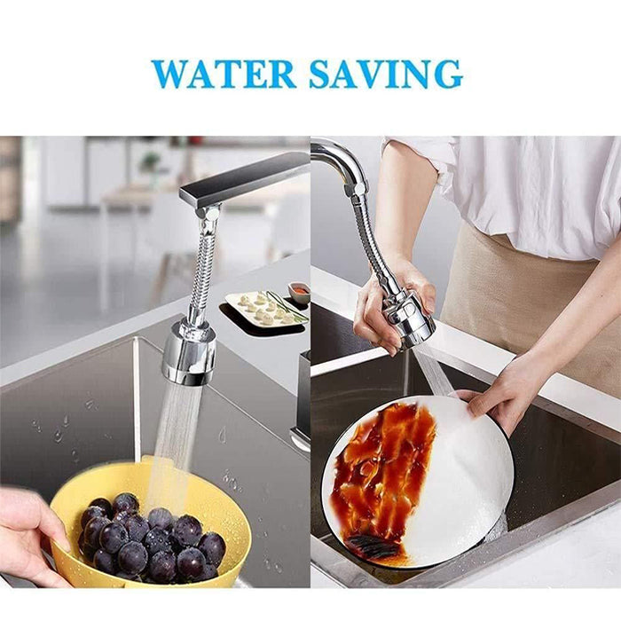 Kitchen Faucet Head 360°Swivel Water Saving 2-Function Spray Head water saving