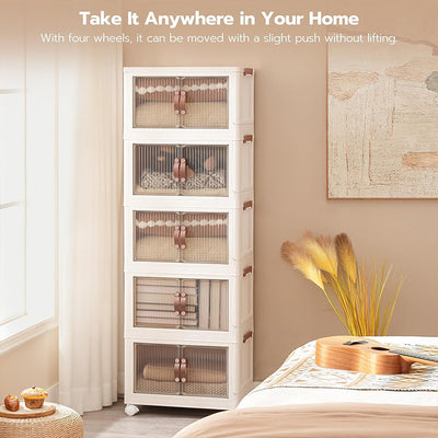 Kitchen Storage Rack Floor-standing Household Large-capacity Removable Storage Cabinet for everywhere