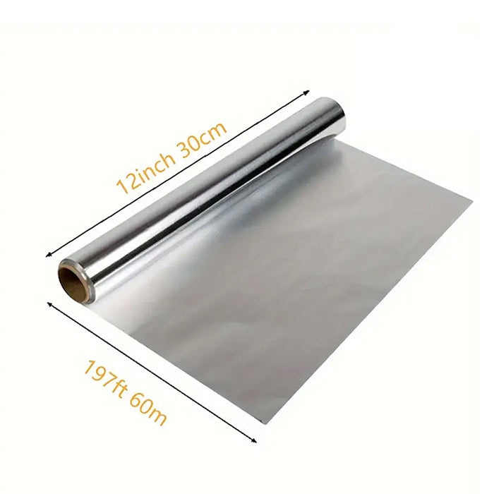 Multi-purpose aluminium foil food wrap perfect for packing and storage by Homesouq Qatar