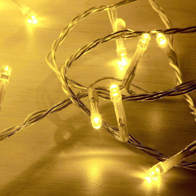 Cozy warm LED string lights with adjustable modes for home decoration and celebrations