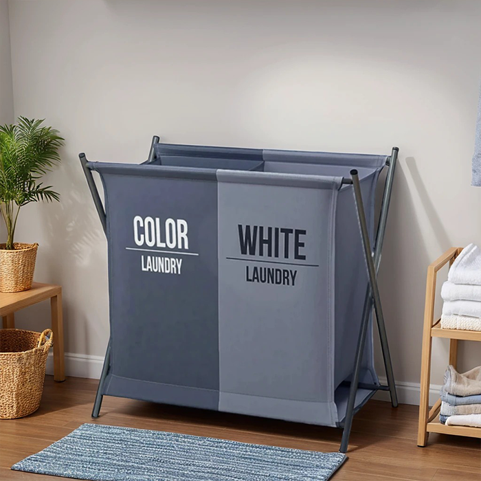 Laundry Basket Collapsible, Clothes Hamper For Bedroom, Waterproof Laundry Hamper