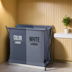 Laundry Basket Collapsible, Clothes Hamper For Bedroom, Waterproof Laundry Hamper easy storage