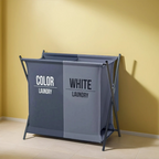 Laundry Basket Collapsible, Clothes Hamper For Bedroom, Waterproof Laundry Hamper fold-able