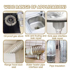 Leakproof Aluminum Foil Tape, High Temp. Resistant Waterproof Sink Sticker Anti-Mold Tape applications