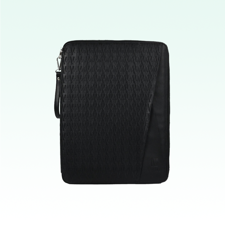 Levelo Cristallo Booktype Laptop Sleeve - Black
