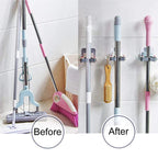 Light Weight Wall Mount Mop Holder For Mop Broom For Bathroom keep clean