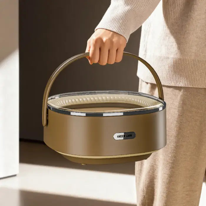 small washing machine with handle easy carry foldable design for travel use Homesouq Qatar