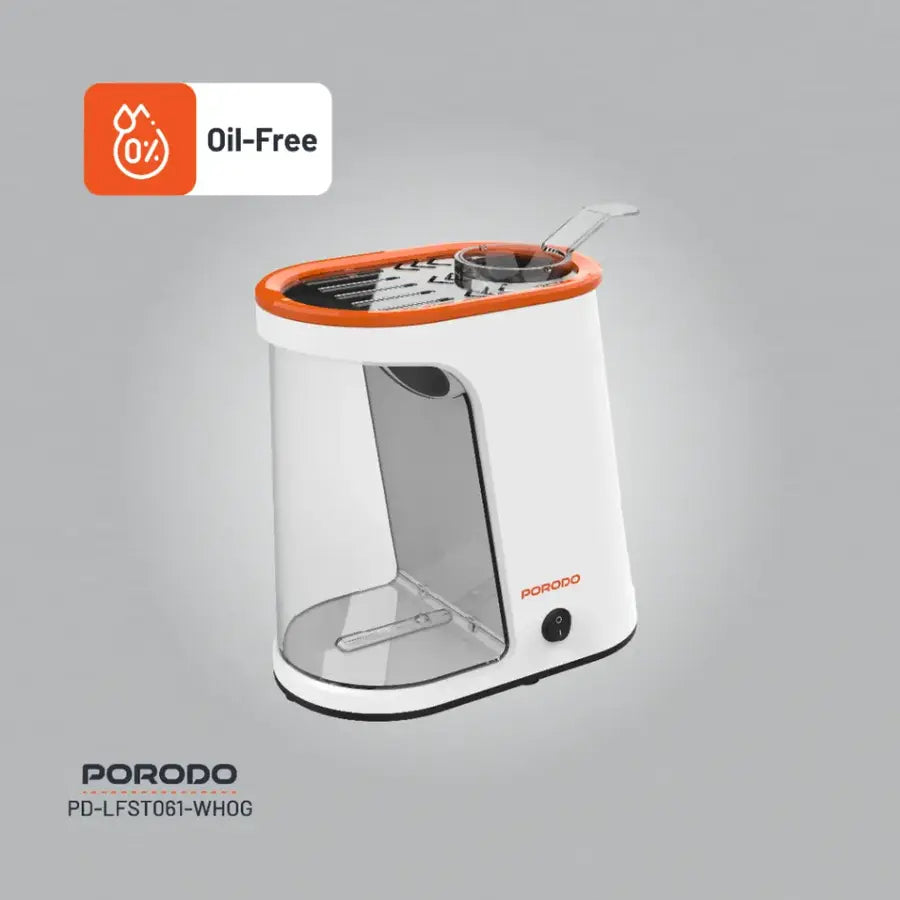 Make healthy, oil-free popcorn in 2-4 minutes. 1200W power, 60g capacity, and compact design with UK plug oil free