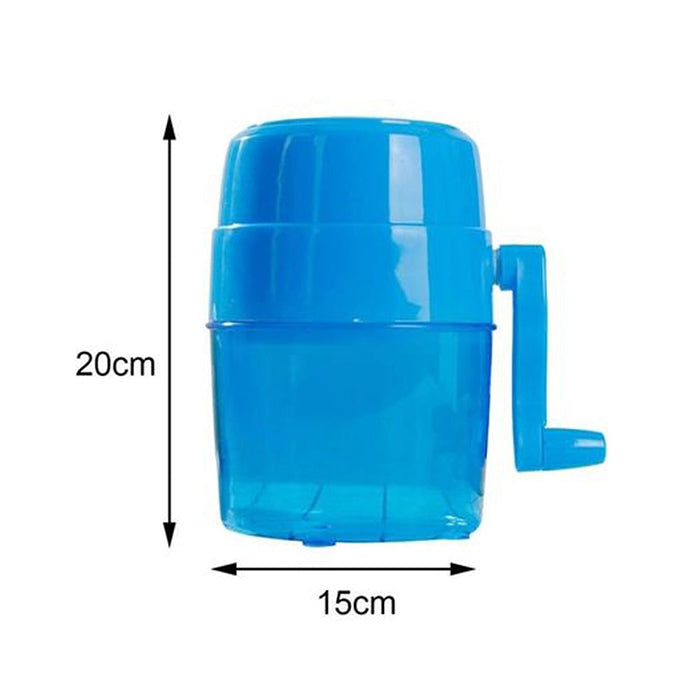 Household Mini Ice Shaver Crusher Snow Cone Portable Manual Crushing Ice Machine dimension