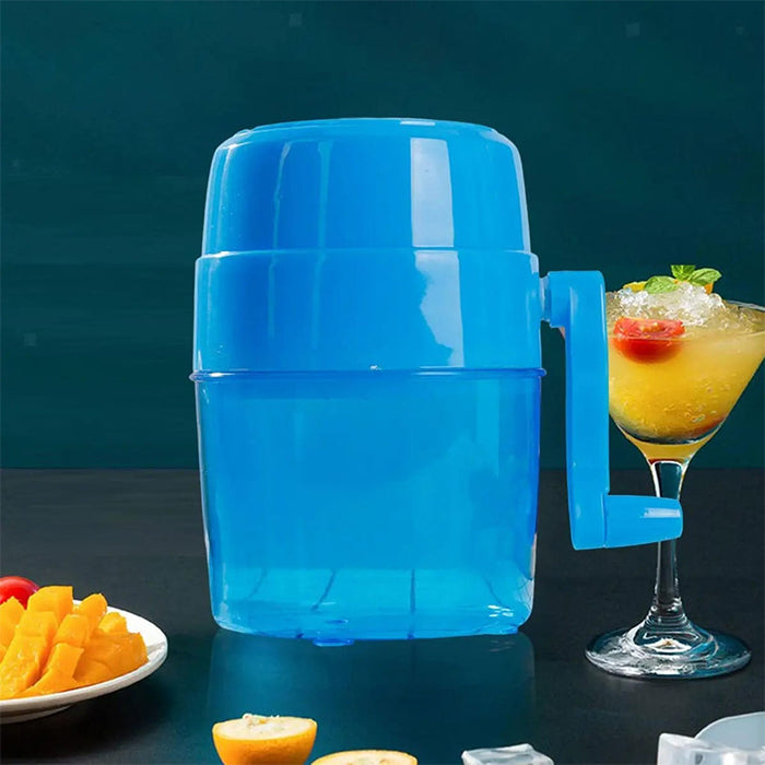 Household Mini Ice Shaver Crusher Snow Cone Portable Manual Crushing Ice Machine high quality