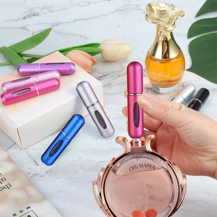 Travel Mini Perfume Refillable Atomiser Container, Portable Perfume Spray Bottle transparent