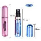 Elegant glass perfume bottle with golden cap, perfect for gifting and daily use, available in Perfume Qatar