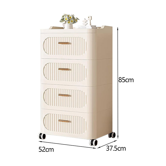 Minimalist white cabinet perfect for organized storage, durable portable cabinet Homesouq Qatar