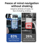 Mobile Phone Holder for Car - 360° Rotatable Gravity Sensing Smartphone Stand, Air Vent Clip Mount Mobile Cell Stand without shaking