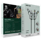 Stylish Cable Charging cord with LED light charging cable for smart devices, Homesouq Qatar