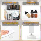 Space-saving microwave oven rack with reliable microwave oven shelf and stand for countertops, Homesouq Qatar