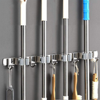 Mop Broom Holder Heavy Duty Stainless Steel Storage Organizer Heavy Duty Tool Srong