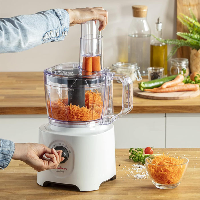 Moulinex Food Processor FP247127 Powerful 800 Watt Motor – Multi-Function Kitchen Appliance Homesouq Qatar