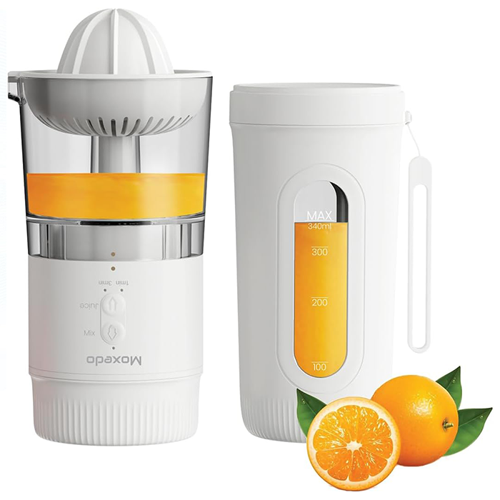 Moxedo 3 in 1 Portable Juicer Blender USB-C Wireless Mini Blender high speed