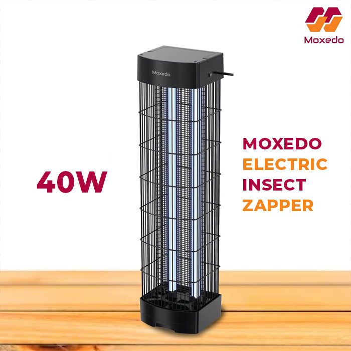 Moxedo 40W Electric Insects Zapper Indoor Bug Zapper Powerful Mosquito Killer with UV Light