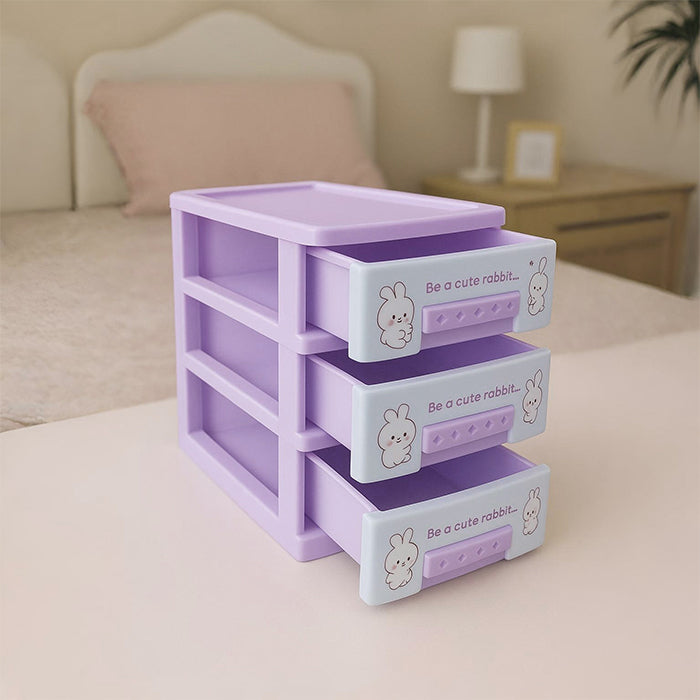 Multi-layer Drawer Type Storage Cabinet Box, Kids Toy Organizer Shelf, Cloth Storage Box Durable